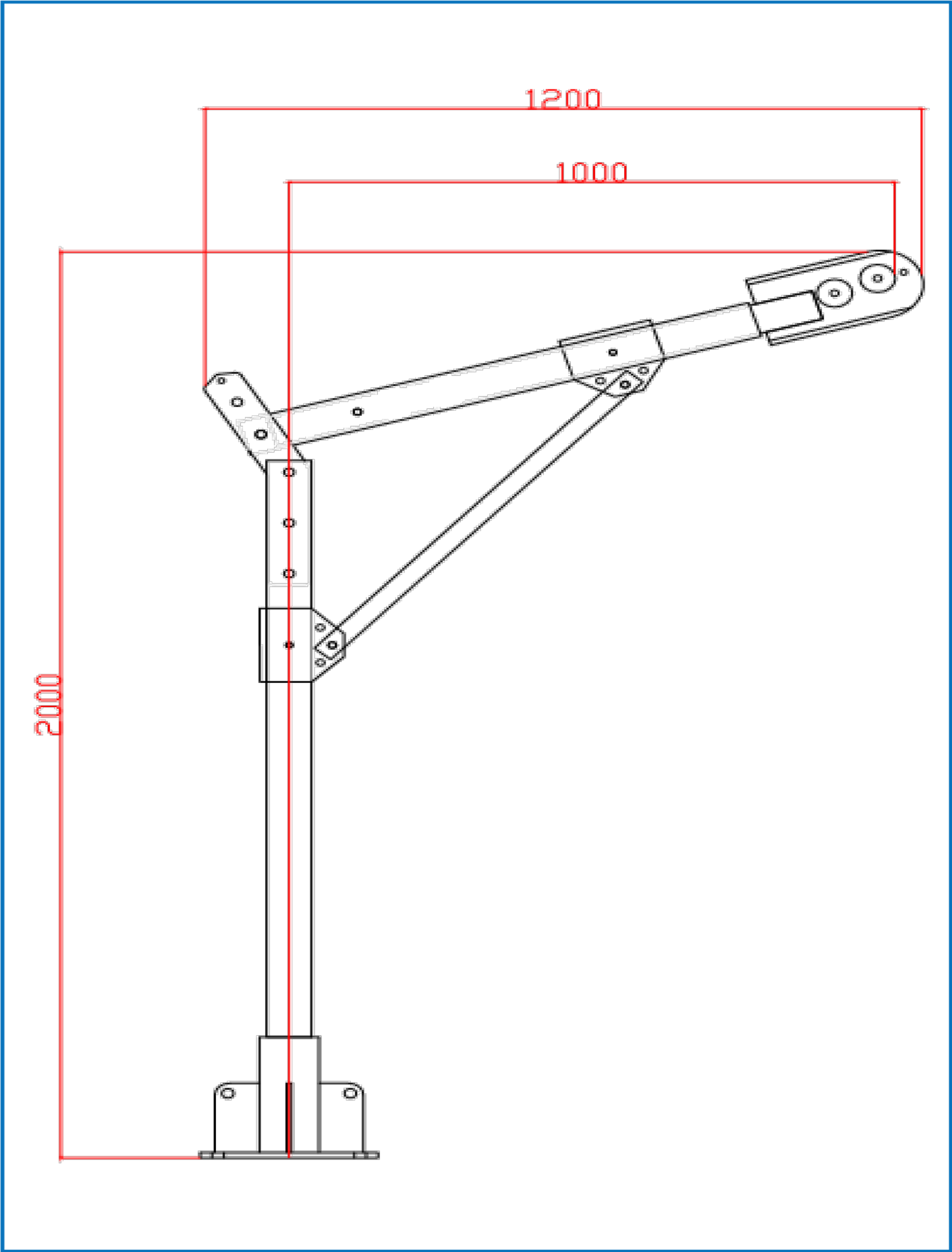 DAVIT ARMS TECHNICAL DATA SHEET 1