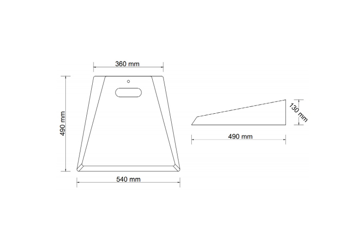 CW20 - 20kg counterweight